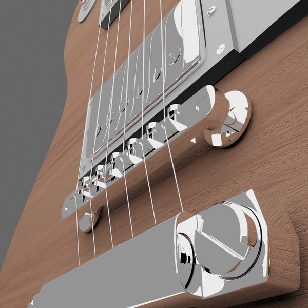 gibson les paul 3d max - Gibson Les Paul... by 3DCreateRus