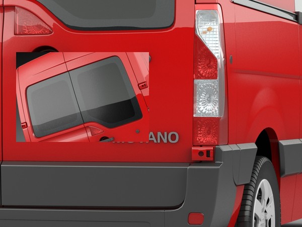 max opel movano van - Opel Movano Panel Van by fisherman3d