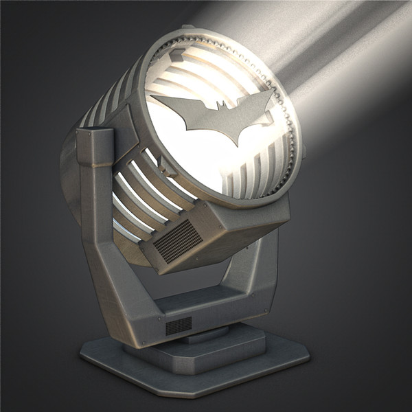 3d c4d batman spotlight - Batman Spotlight by NesAn Studio