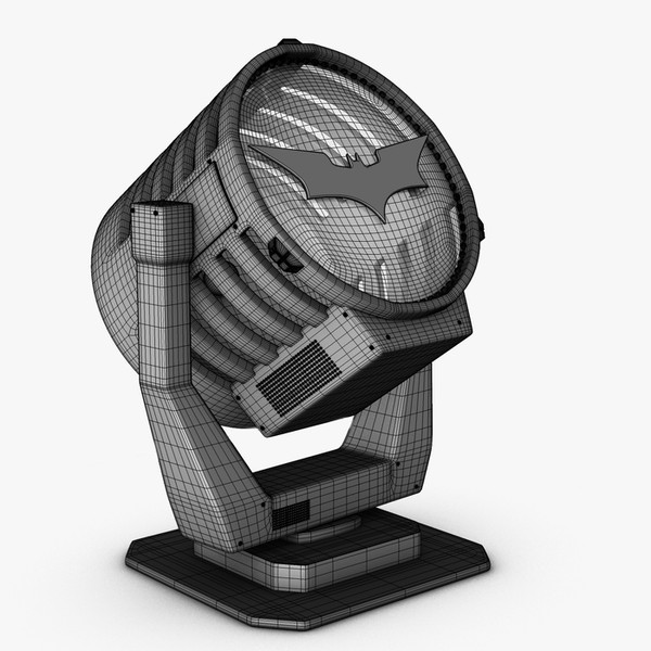 3d c4d batman spotlight - Batman Spotlight by NesAn Studio