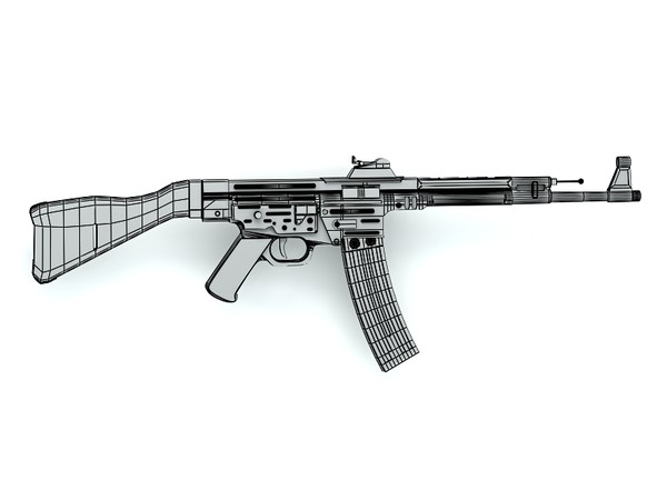 ww2 german stg 44 3d model - STG 44 by Sandu_Bublic