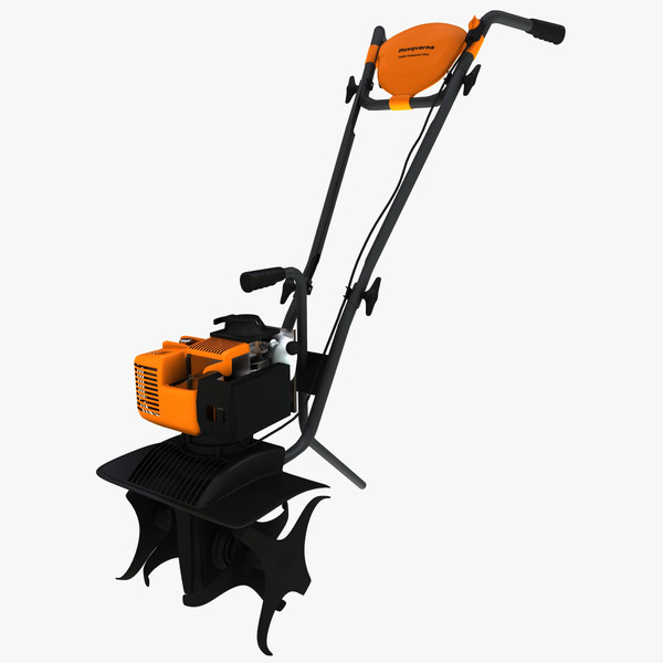 3d compact cultivator husqvarna t200 model - Compact Cultivator Husqvarna T200 by 3d_molier