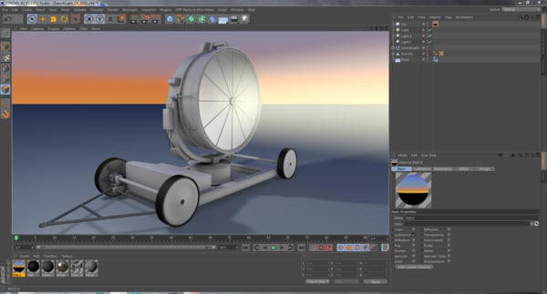 3d film spotlight - SearchLight_CA_med_poly by jnothing