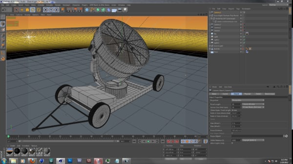 3d film spotlight - SearchLight_CA_med_poly by jnothing