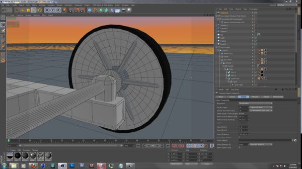 3d film spotlight - SearchLight_CA_med_poly by jnothing
