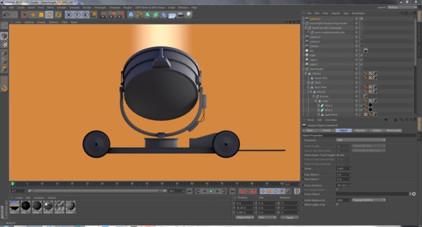 3d film spotlight - SearchLight_CA_med_poly by jnothing