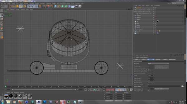 3d film spotlight - SearchLight_CA_med_poly by jnothing