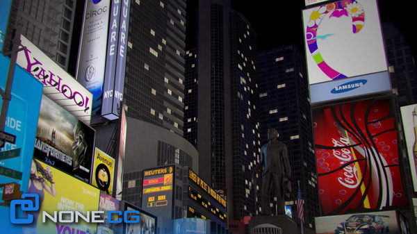 3d new york broadway - NYC Broadway by NONECG