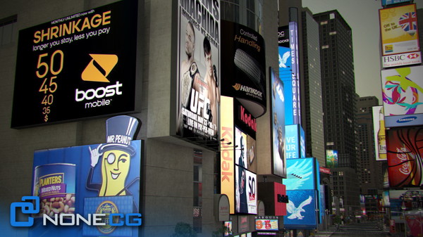 3d new york broadway - NYC Broadway by NONECG
