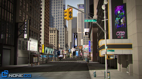 3d new york broadway - NYC Broadway by NONECG