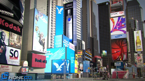 3d new york broadway - NYC Broadway by NONECG