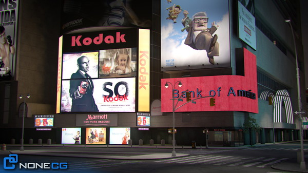 3d new york broadway - NYC Broadway by NONECG