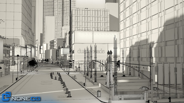 3d new york broadway - NYC Broadway by NONECG