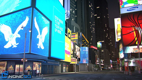 3d new york broadway - NYC Broadway by NONECG