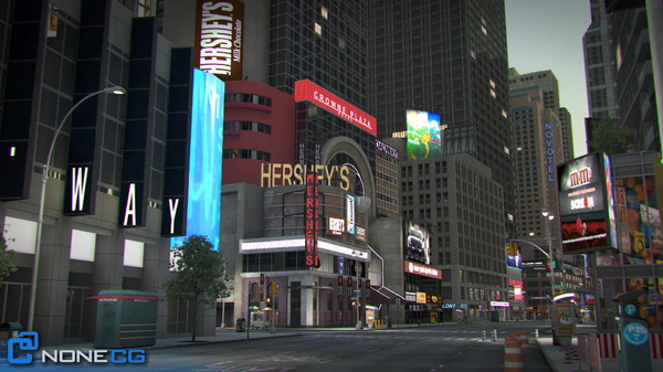 3d new york broadway - NYC Broadway by NONECG