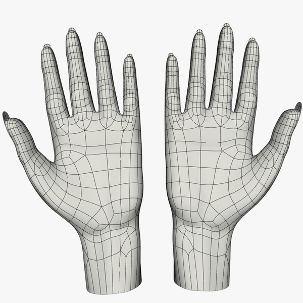 3d female hand - Female Hands by Alpha3DMax