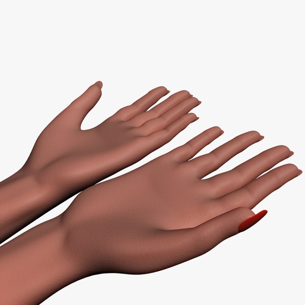 3ds max female hand arm - Female Arms by Alpha3DMax