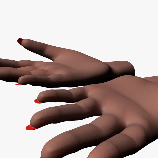3d female hand - Female Hands by Alpha3DMax