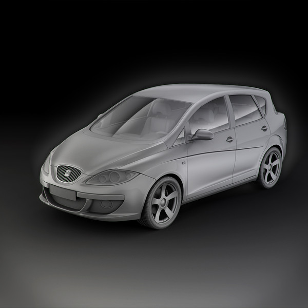 3d model seat toledo iii 5p - Seat Toledo III 5p by RTEwork