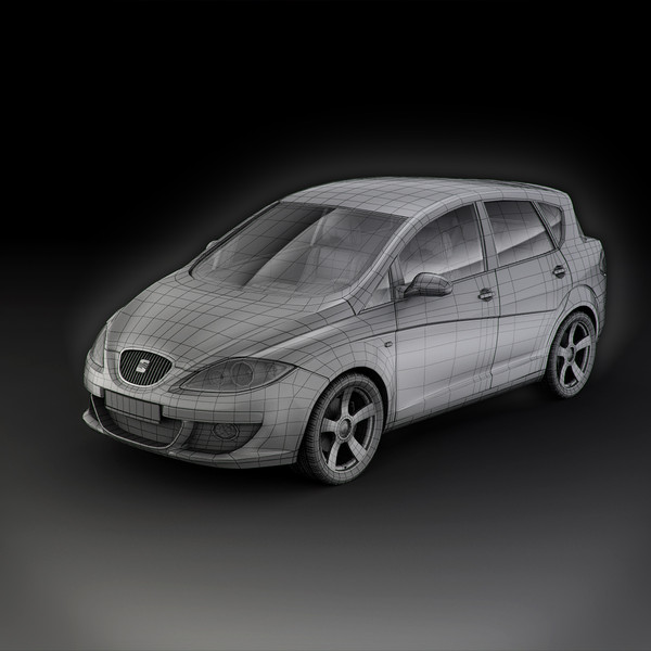 3d model seat toledo iii 5p - Seat Toledo III 5p by RTEwork