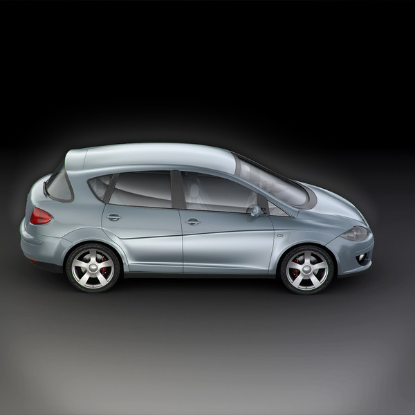 3d model seat toledo iii 5p - Seat Toledo III 5p by RTEwork