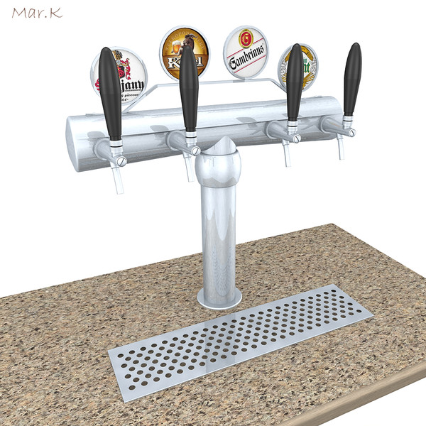beer tower 3d obj - Beer Tower by Mar.K