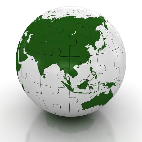 max puzzle globe world - Puzzle Globe by HDPoly