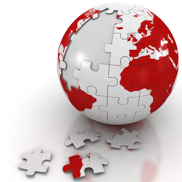 max puzzle globe world - Puzzle Globe by HDPoly