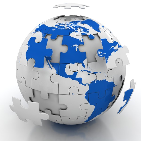 max puzzle globe world - Puzzle Globe by HDPoly