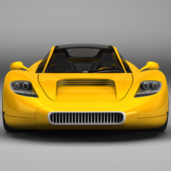 concept car 3d lwo - Free Spirit Concept Car by Ideas Unlimited