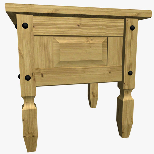 corona coffee table 3d dwg - Corona Coffee Table by chaosfractal