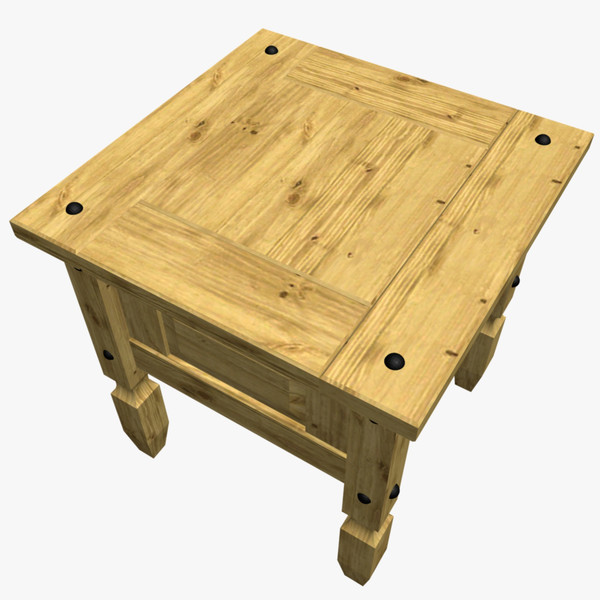 corona coffee table 3d dwg - Corona Coffee Table by chaosfractal