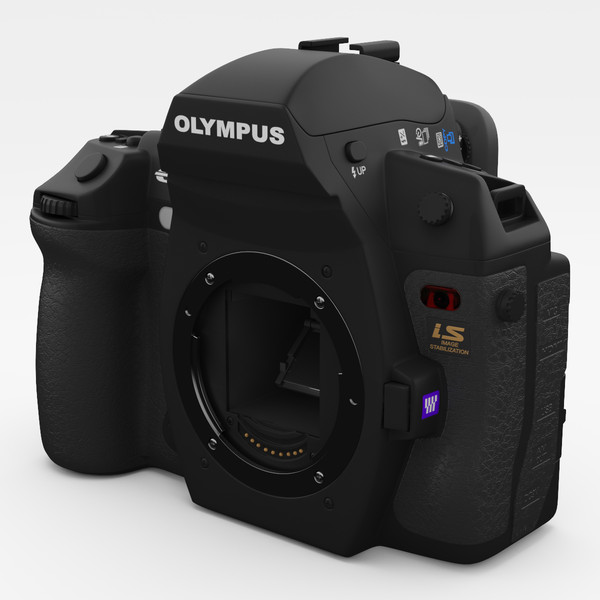 olympus e 5 body 3d model - Olympus E 5 Body by 3d_molier