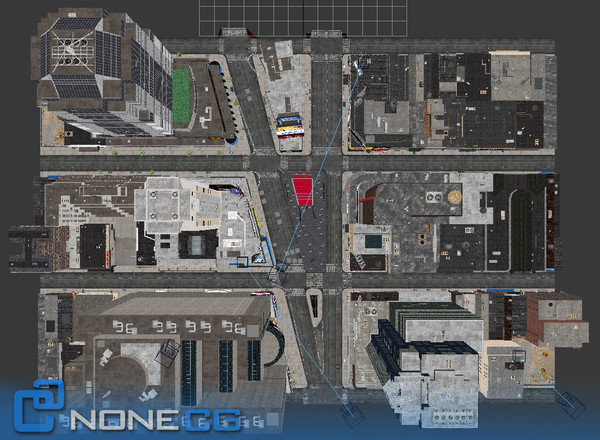 new york square nyc 3d max - NYC Times Square... by NONECG