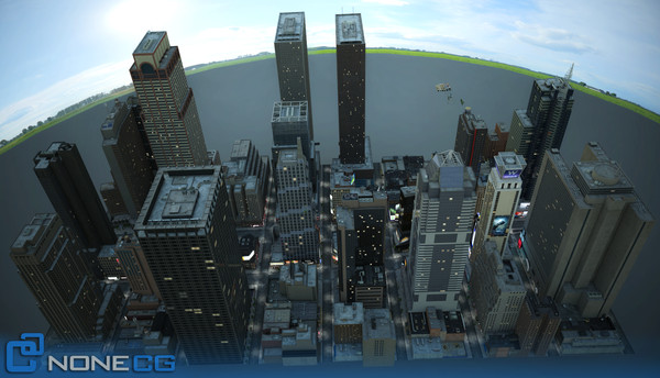 3d model new york city broadway - NYC Broadway,7th Av, Times Square... by NONECG