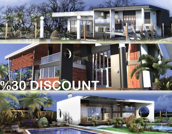 scenes modern home max - Modern Home Collection by solarseas
