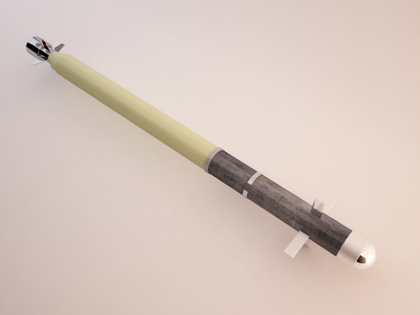 3d model stinger missile fim-92a - stinger by luledesign