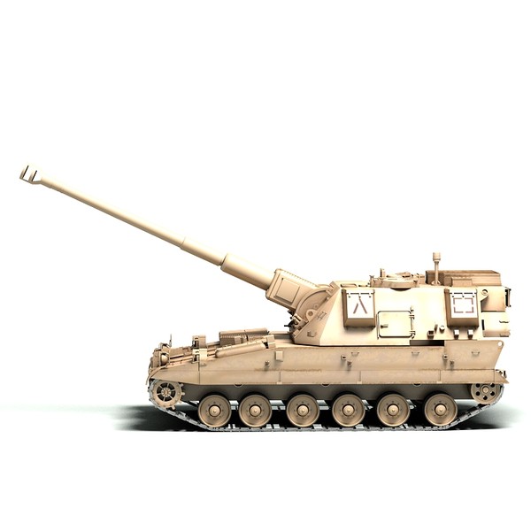 maya british 90 artillery braveheart - AS 90 Braveheart by Sandu_Bublic