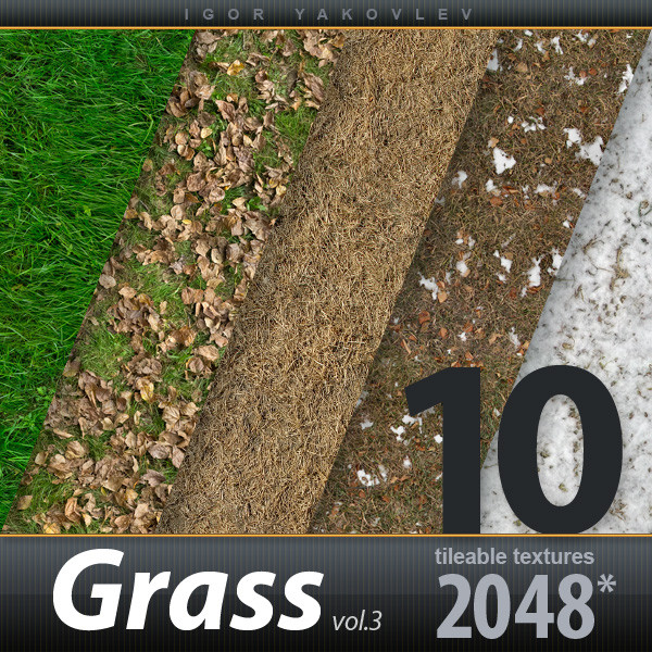 Grass Textures vol.3 2048x2048