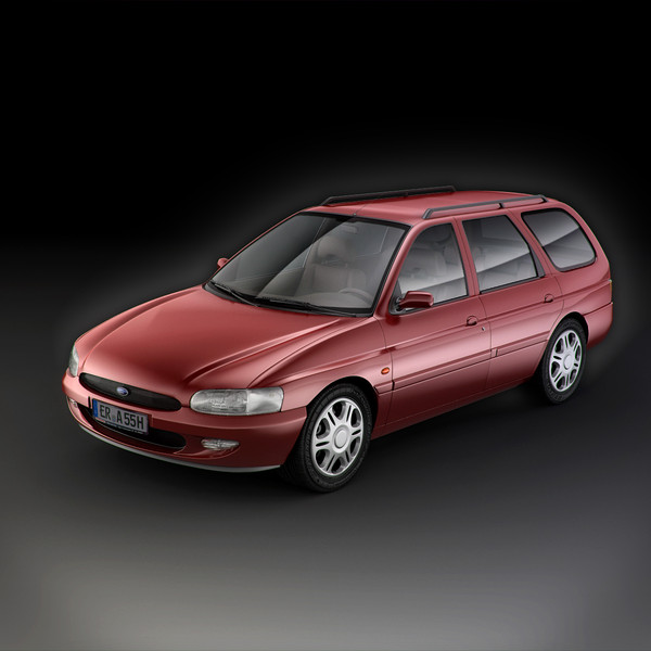 escort vii turnier car 3d model - Ford Escort VII Turnier by RTEwork