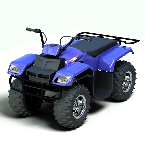 3d yamaha grizzly atv model - Yamaha Grizzly ATV by Sandu_Bublic