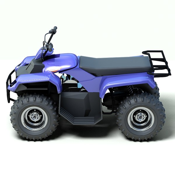 3d yamaha grizzly atv model - Yamaha Grizzly ATV by Sandu_Bublic