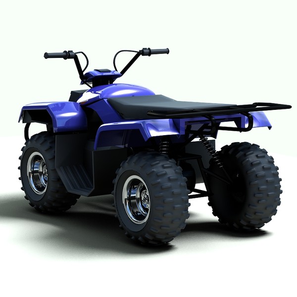 3d yamaha grizzly atv model - Yamaha Grizzly ATV by Sandu_Bublic