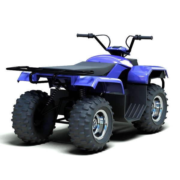 3d yamaha grizzly atv model - Yamaha Grizzly ATV by Sandu_Bublic