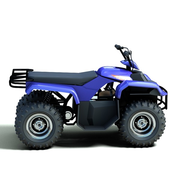 3d yamaha grizzly atv model - Yamaha Grizzly ATV by Sandu_Bublic