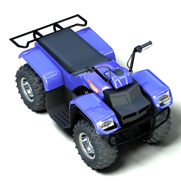 3d yamaha grizzly atv model - Yamaha Grizzly ATV by Sandu_Bublic