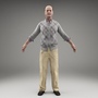 3d model character human