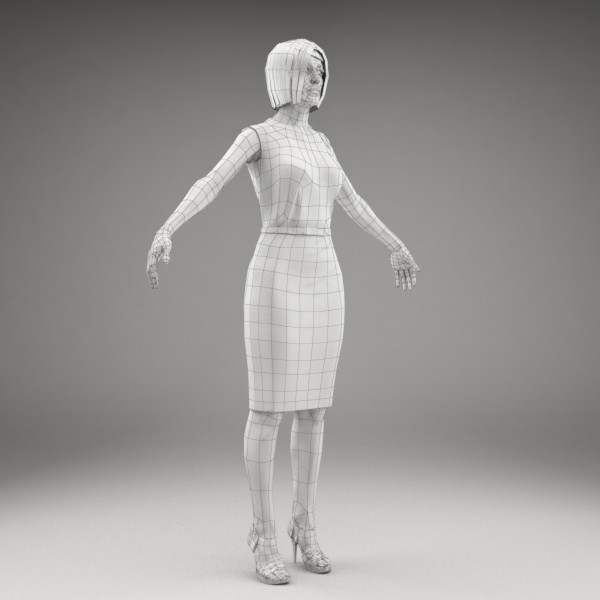 character human max - CWom0009-M3-CS by axyzdesign