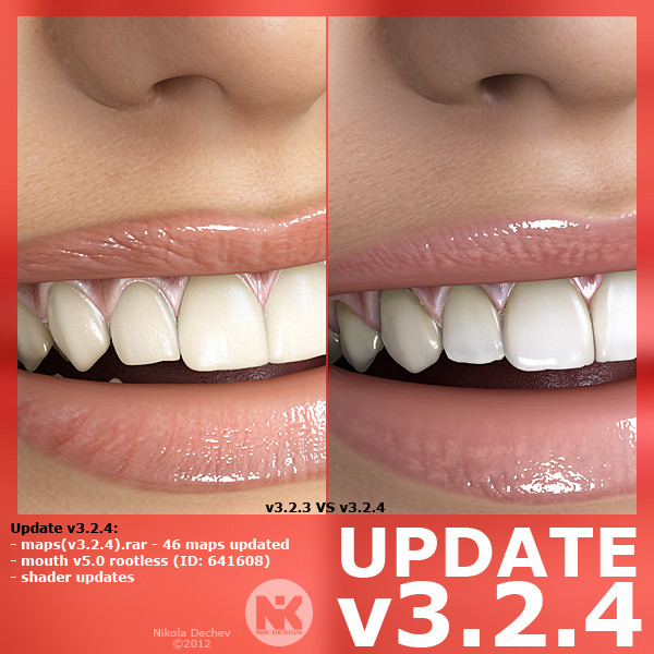 hair v3 2 eva 3d model - Eva v3.2.8 (max9) by Nikola Dechev