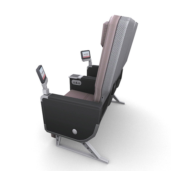 aircraft seating 3d model - Aircraft Seating 1... by RyanN